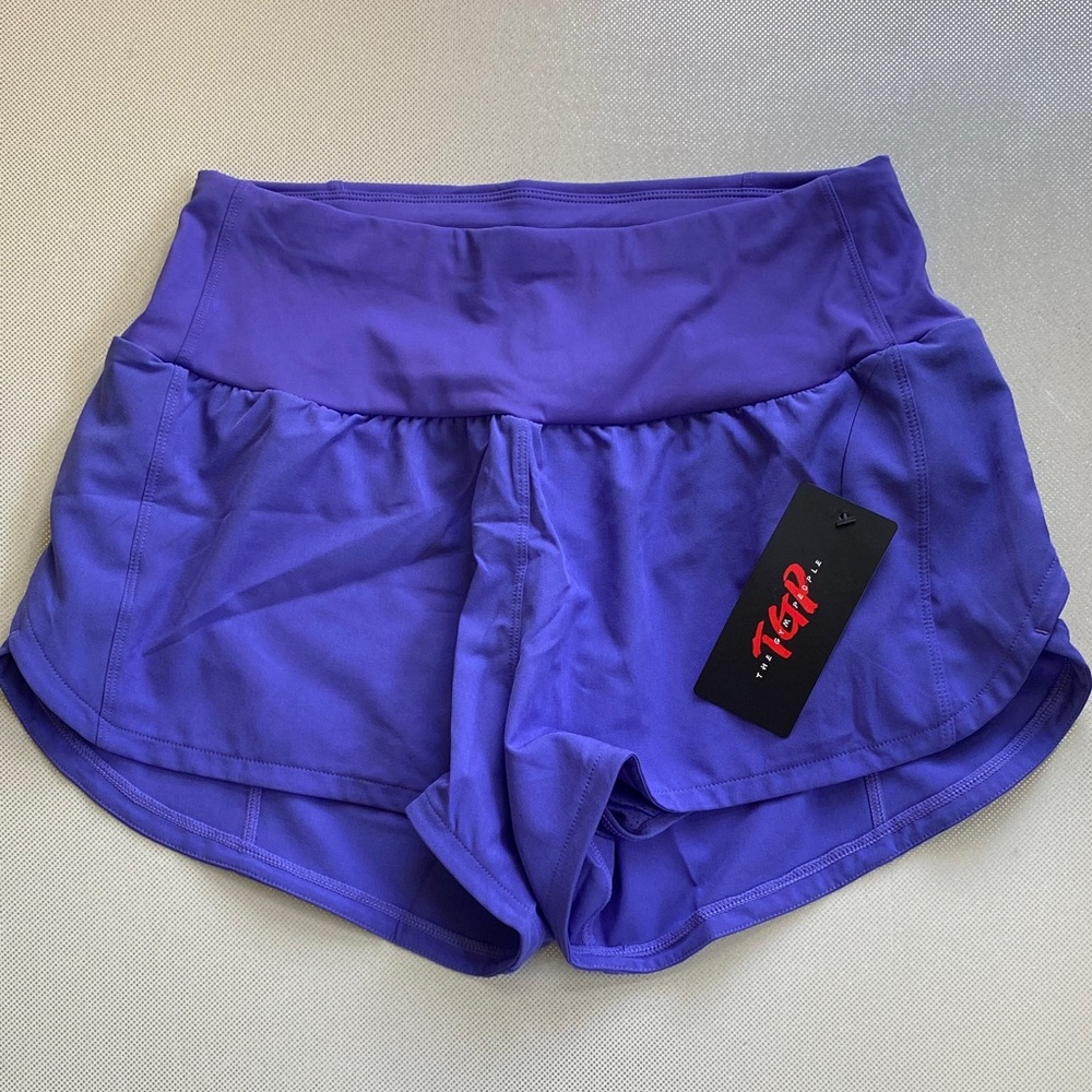 Purple Women's Athletic Shorts